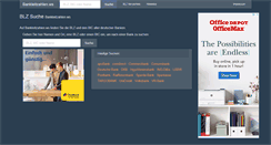 Desktop Screenshot of bankleitzahlen.ws